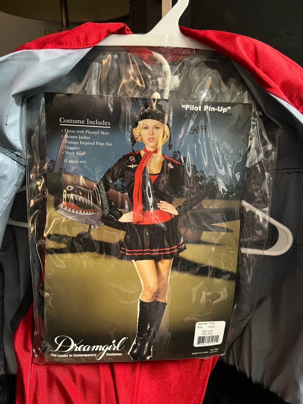 Dreamgirl Vintage Halloween 🎃 women’s Pilot costume. - Picture 2 of 6